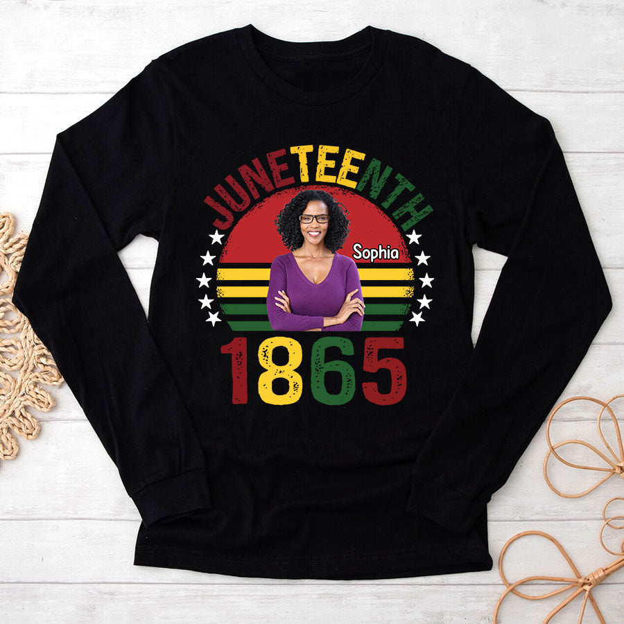 Personalized Shirt - Juneteenth T Shirt, Black Women&#39;s Juneteenth t shirt, Juneteenth shirt ideas, Black History Gift For Black Woman
