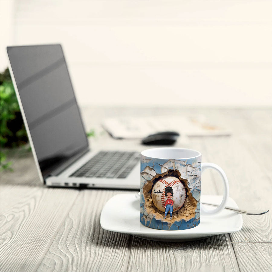 Personalized Mug For Baseball Lovers