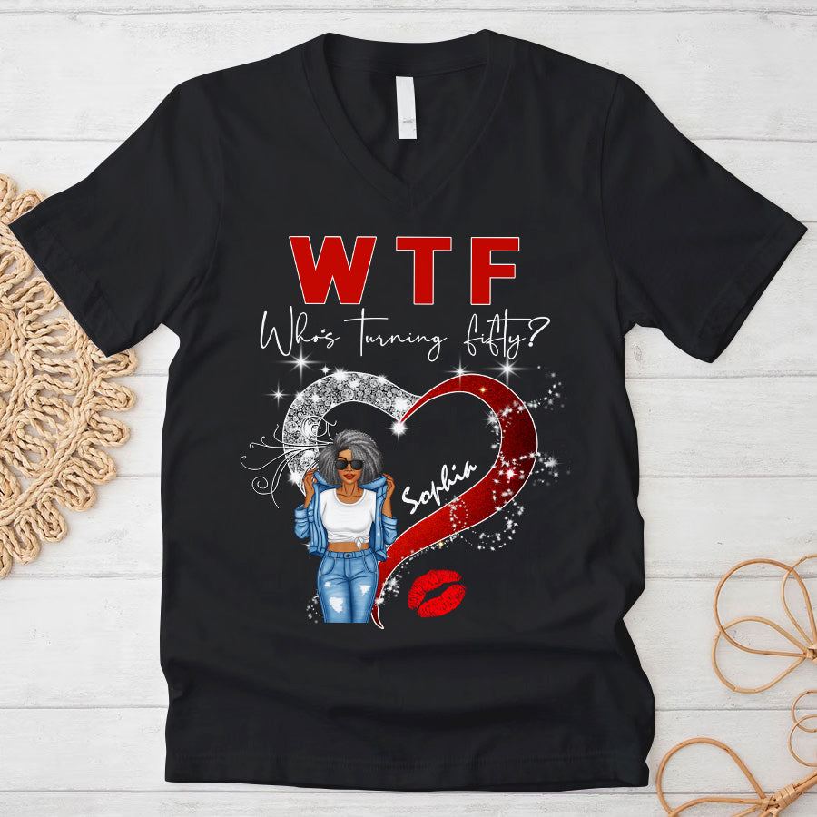 50th Birthday Shirts For Her, Personalised 50th Birthday Gifts, 1974 T Shirt, 50 And Fabulous Shirt, 50th Birthday Shirt Ideas, Gift Ideas 50th Birthday Woman