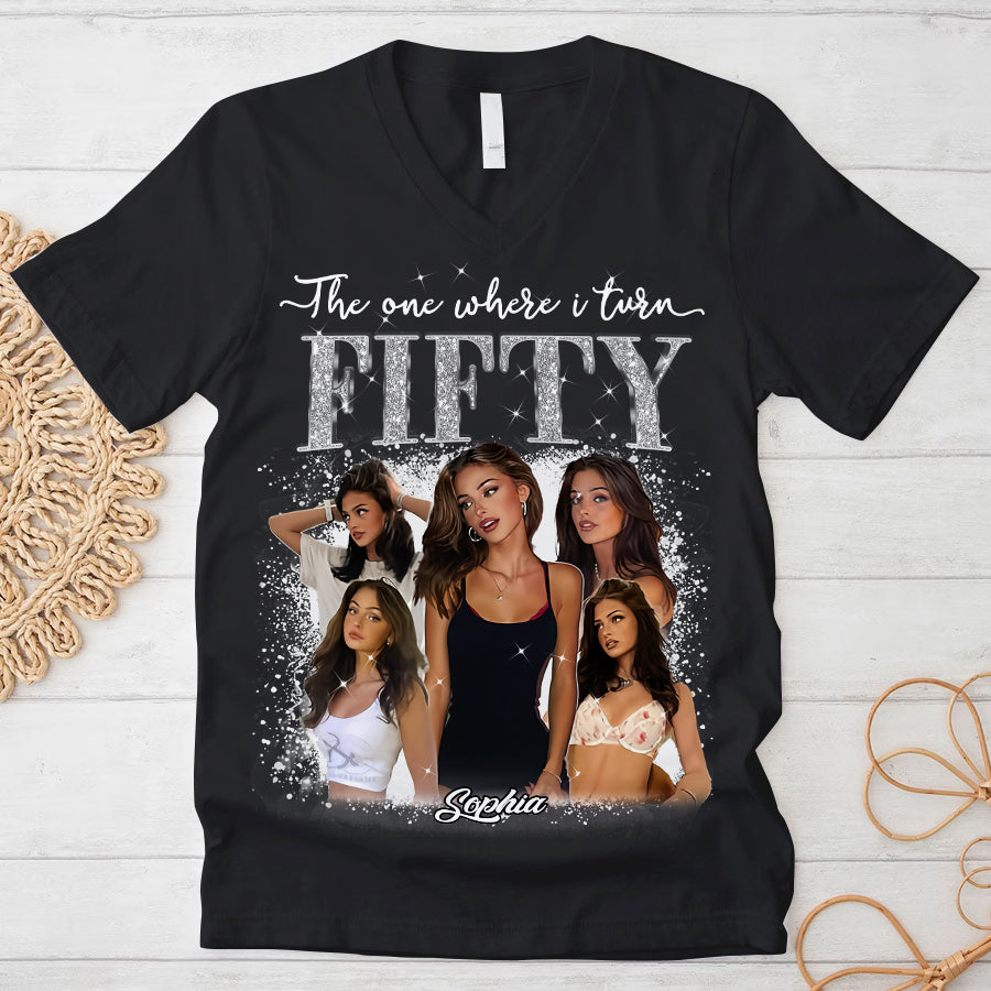 50th Birthday Shirts, Custom Birthday Shirts, Turning 50 Shirt, Gifts For Women Turning 50, 50 And Fabulous Shirt, 1974 Shirt, 50th Birthday Shirts For Her-YPT-TLQ