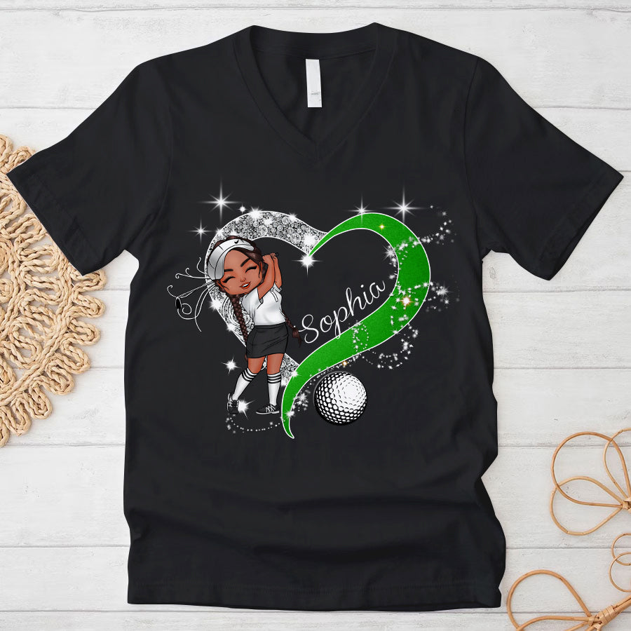 Personalized T-shirt - Gift For Golf Lovers - Just A Girl Who Loves Golf