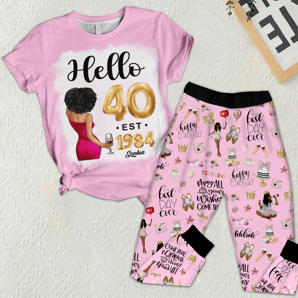 Premium Pajamas Set - Gift Ideas For 40th Birthday, 1984 Birthday Gifts Ideas, Gift Ideas 40th Birthday Woman - TLQ