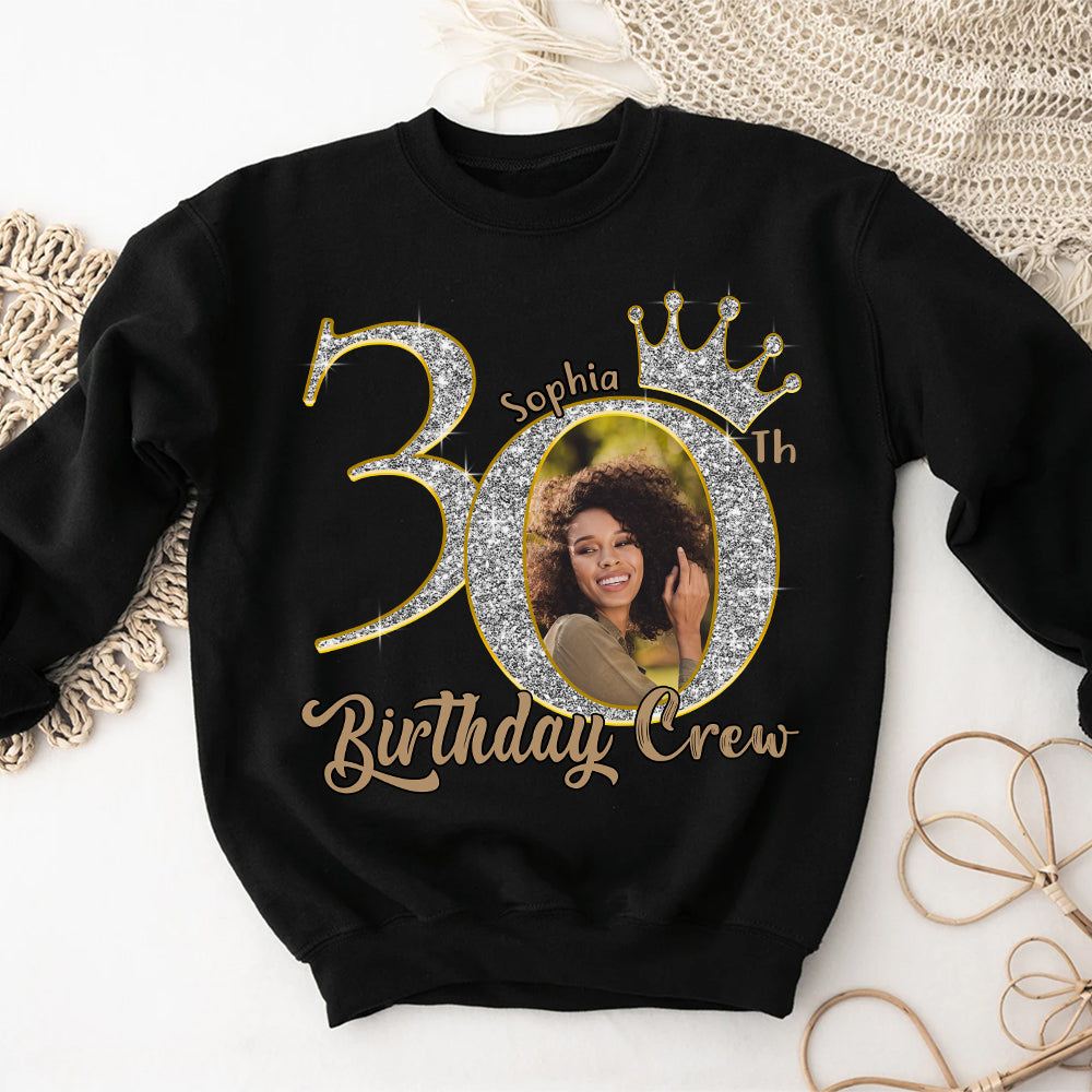 30th Birthday Shirts, Custom Birthday Shirts, Turning 30 Shirt, Gifts For Women Turning 30, 30 And Fabulous Shirt, 30th Birthday Shirts For Her - YPT-HCT