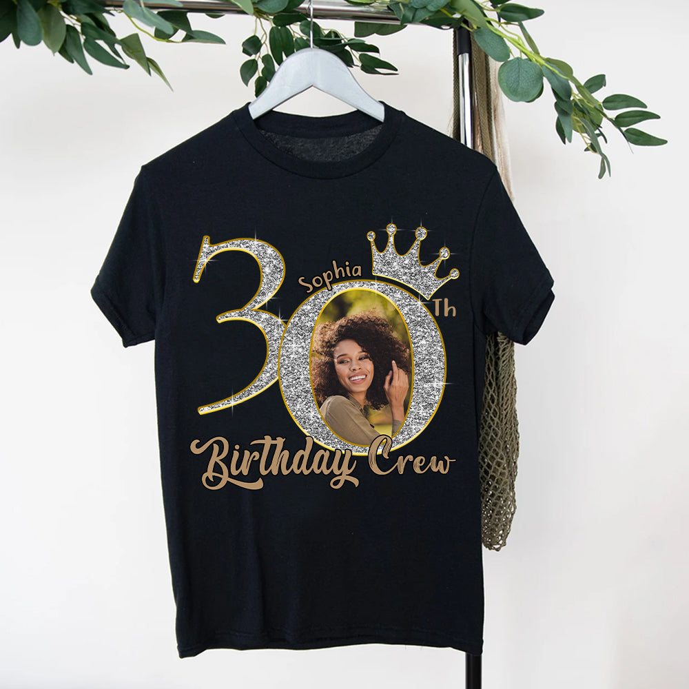 30th Birthday Shirts, Custom Birthday Shirts, Turning 30 Shirt, Gifts For Women Turning 30, 30 And Fabulous Shirt, 30th Birthday Shirts For Her - YPT-HCT