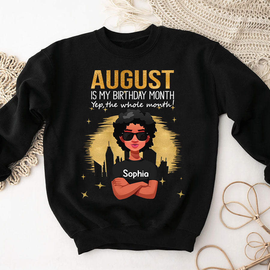 August Birthday Shirt, Custom Birthday Shirt, Queens are Born In August, August Birthday Shirts For Woman, August Birthday Gifts