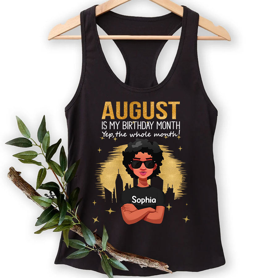 August Birthday Shirt, Custom Birthday Shirt, Queens are Born In August, August Birthday Shirts For Woman, August Birthday Gifts