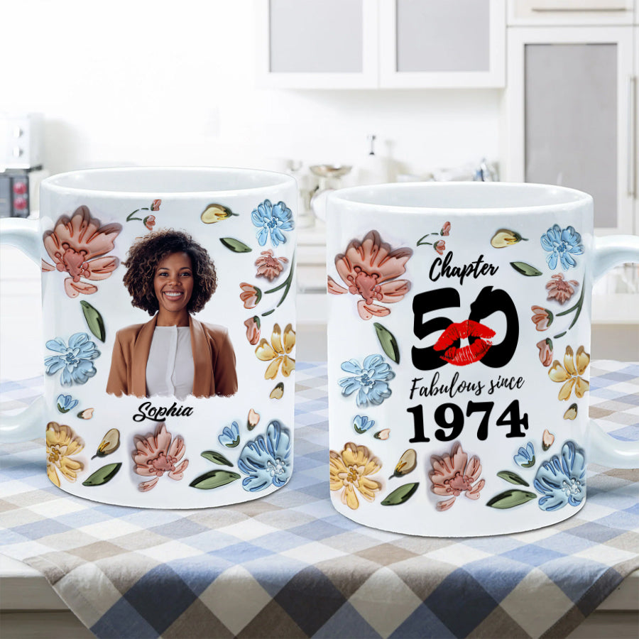 Personalized Mug For 50th birthday, Gift Ideas 50th Birthday Woman - ALK