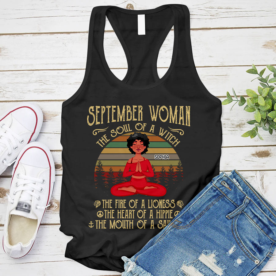 September Birthday Shirt, Custom Birthday Shirt, September Birthday Shirts For Woman, September Birthday Gifts