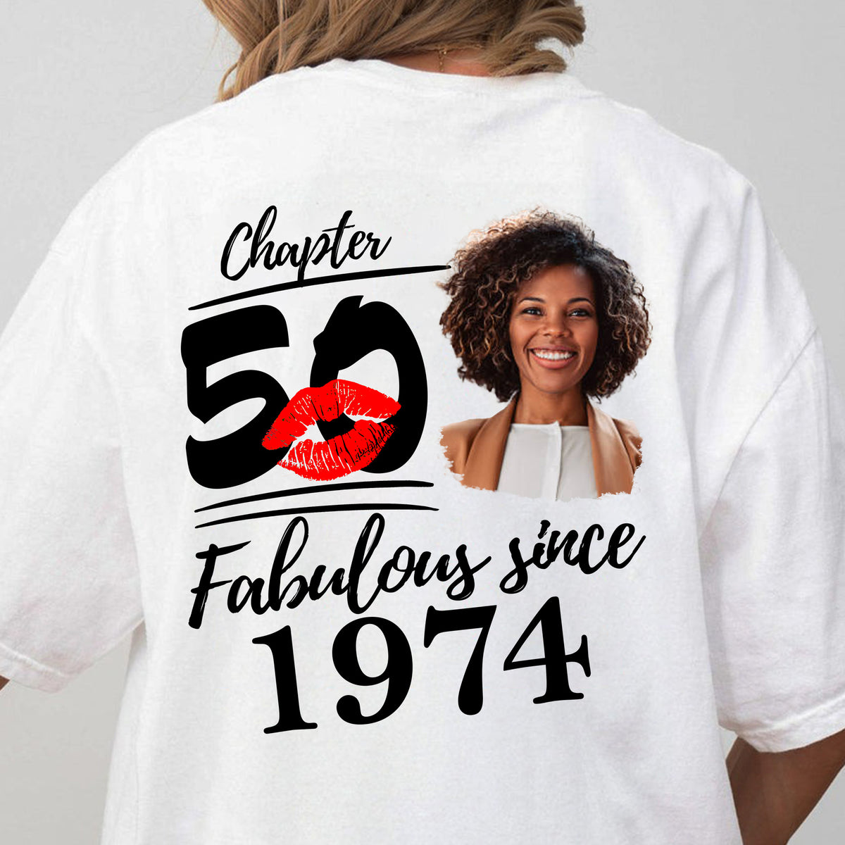 50th Birthday Shirts, Custom Birthday Shirts, Turning 50 Shirt, Gifts For Women Turning 50, 50 And Fabulous Shirt, 1974 Shirt - ALK