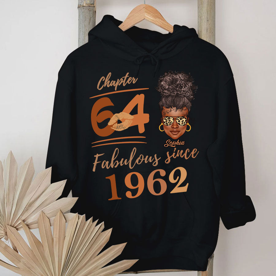 Chapter 64, Fabulous Since 1962 64th Birthday Unique T Shirt For Woman, Her Gifts For 64 Years Old , Turning 64 Birthday Cotton Shirt TLQ