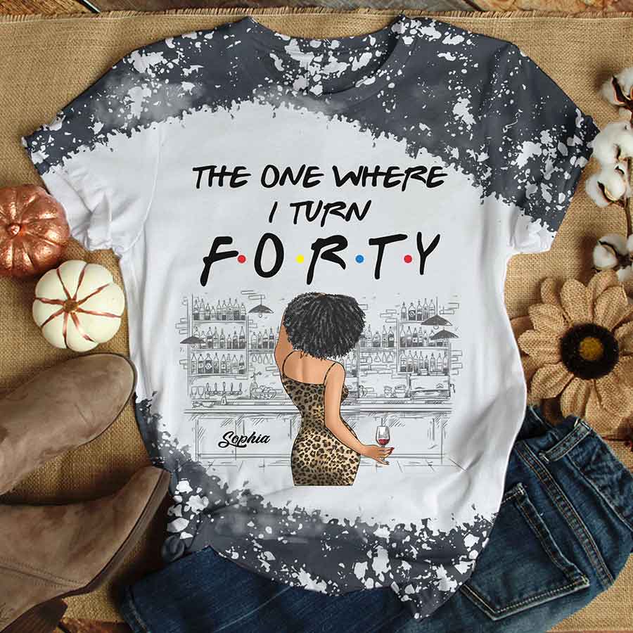 40th Birthday Shirts, Custom Birthday Shirts, Turning 40 Shirt, Gifts For Women Turning 40, 40 And Fabulous Shirt, 1984 Shirt, 40th Birthday Shirts For Her-YPT-HCT