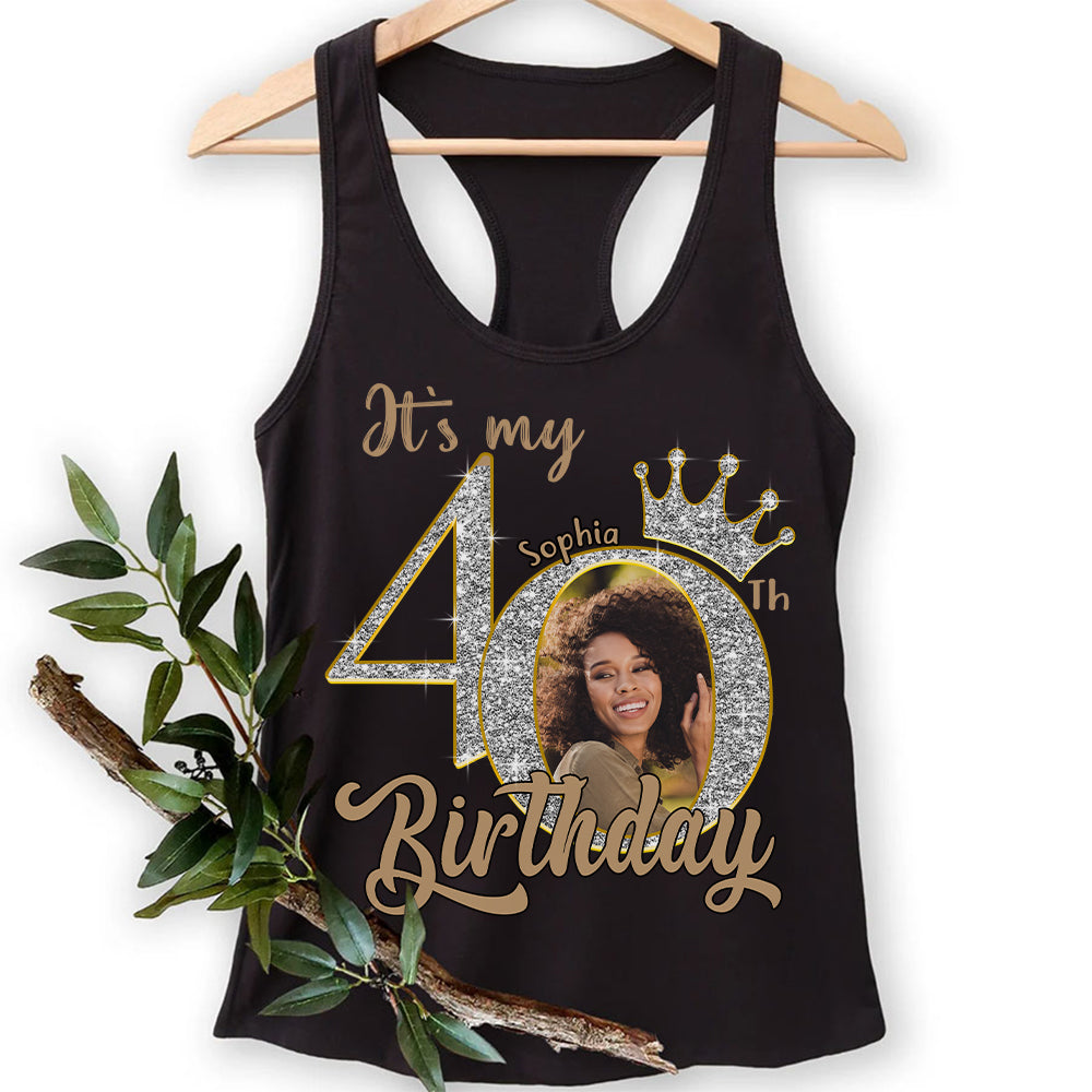 40th Birthday Shirts, Custom Birthday Shirts, Turning 40 Shirt, Gifts For Women Turning 40, 40 And Fabulous Shirt, 1985 Shirt, 40th Birthday Shirts For Her - YPT-HCT
