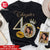 40th Birthday Shirts, Custom Birthday Shirts, Turning 40 Shirt, Gifts For Women Turning 40, 40 And Fabulous Shirt, 40th Birthday Shirts For Her - YPT-HCT