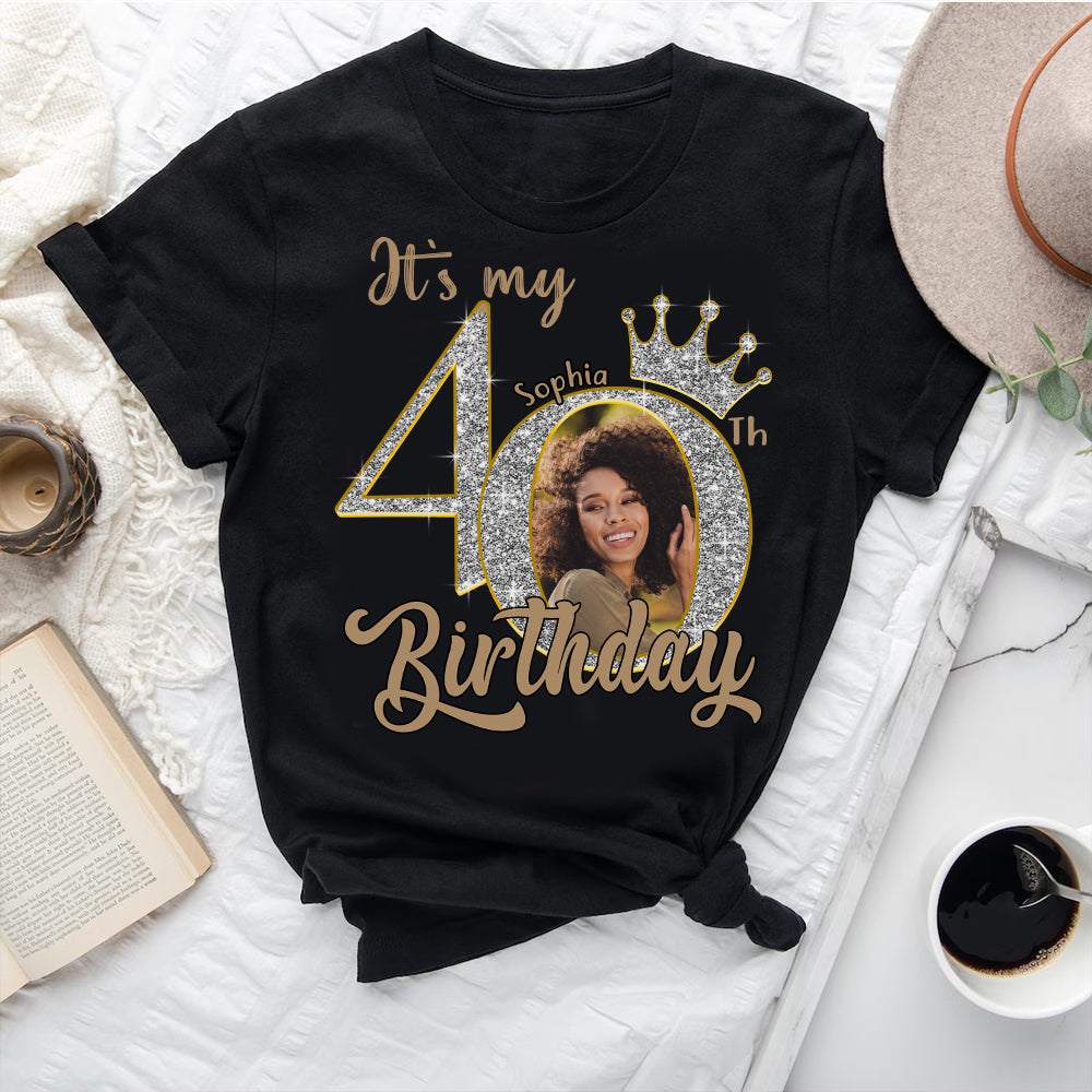 40th Birthday Shirts, Custom Birthday Shirts, Turning 40 Shirt, Gifts For Women Turning 40, 40 And Fabulous Shirt, 1985 Shirt, 40th Birthday Shirts For Her - YPT-HCT