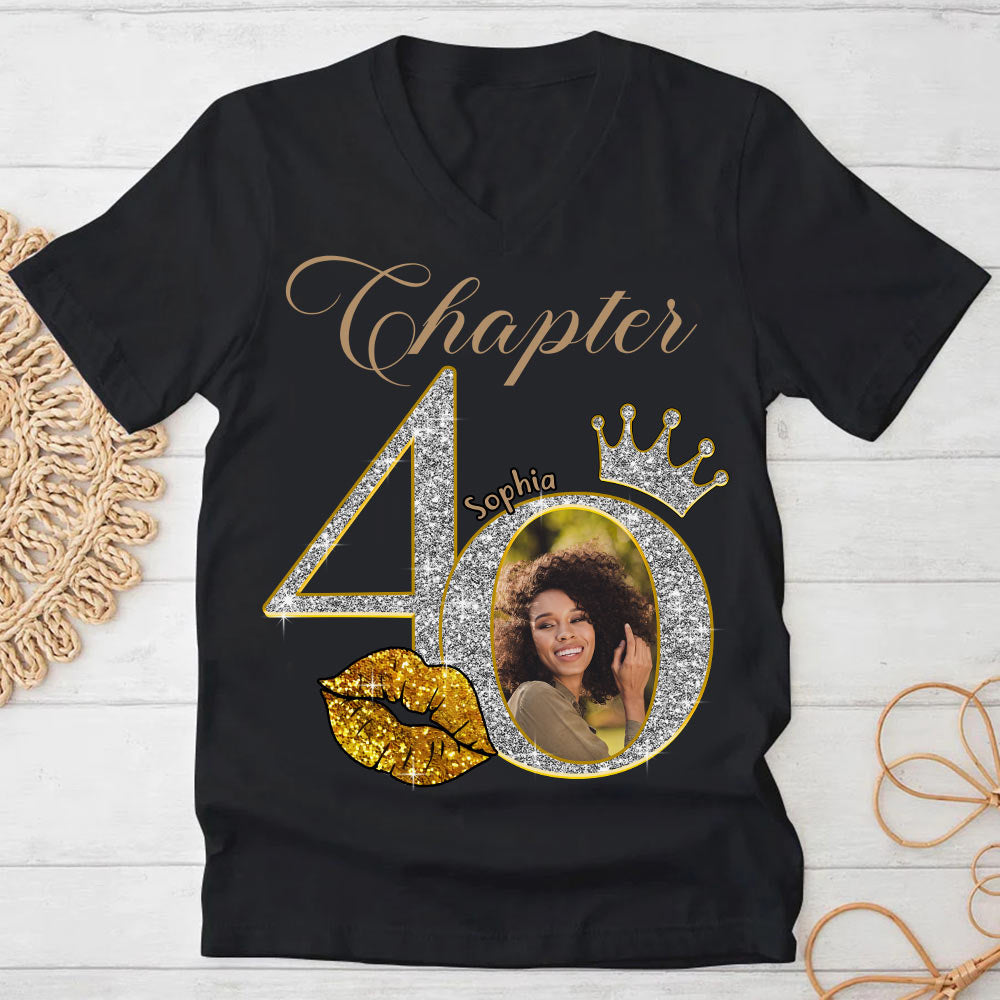 40th Birthday Shirts, Custom Birthday Shirts, Turning 40 Shirt, Gifts For Women Turning 40, 40 And Fabulous Shirt, 40th Birthday Shirts For Her - YPT-HCT