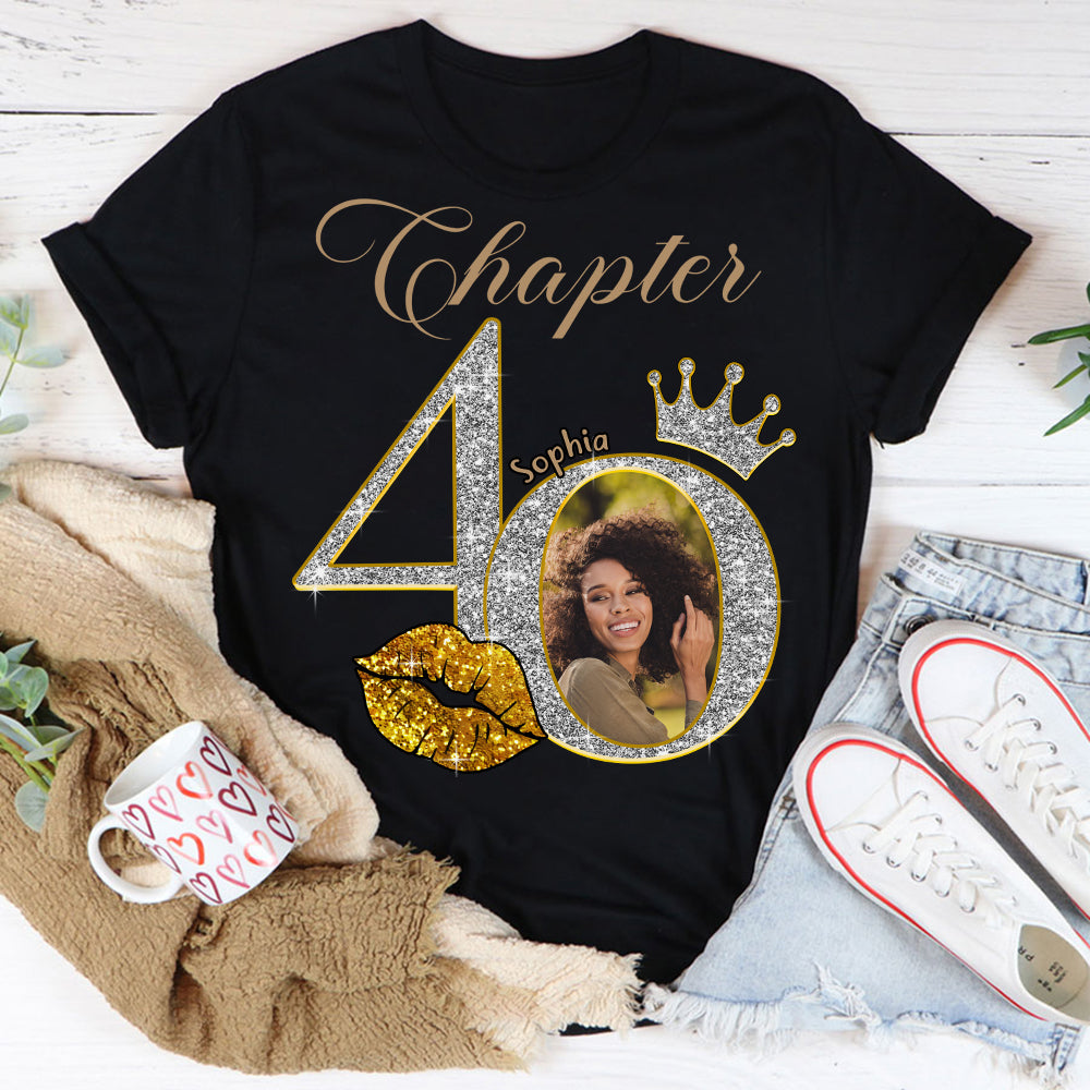 40th Birthday Shirts, Custom Birthday Shirts, Turning 40 Shirt, Gifts For Women Turning 40, 40 And Fabulous Shirt, 40th Birthday Shirts For Her - YPT-HCT