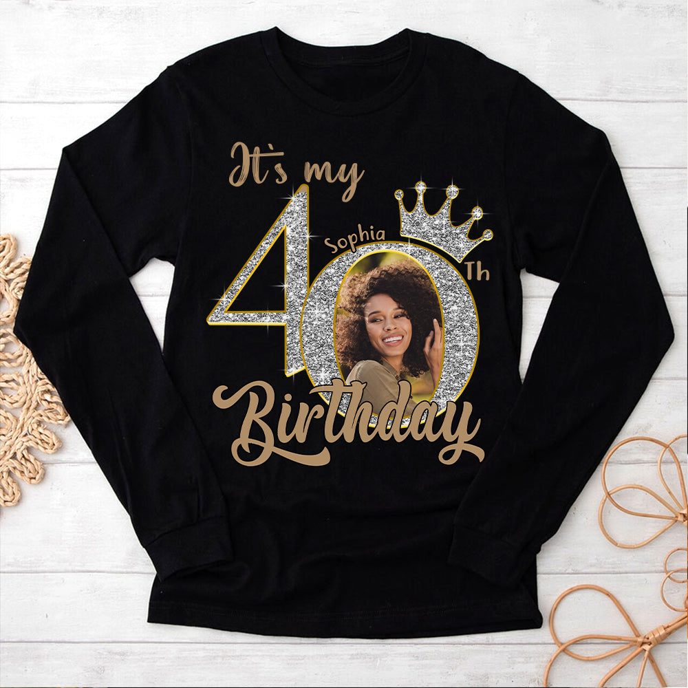 40th Birthday Shirts, Custom Birthday Shirts, Turning 40 Shirt, Gifts For Women Turning 40, 40 And Fabulous Shirt, 1985 Shirt, 40th Birthday Shirts For Her - YPT-HCT