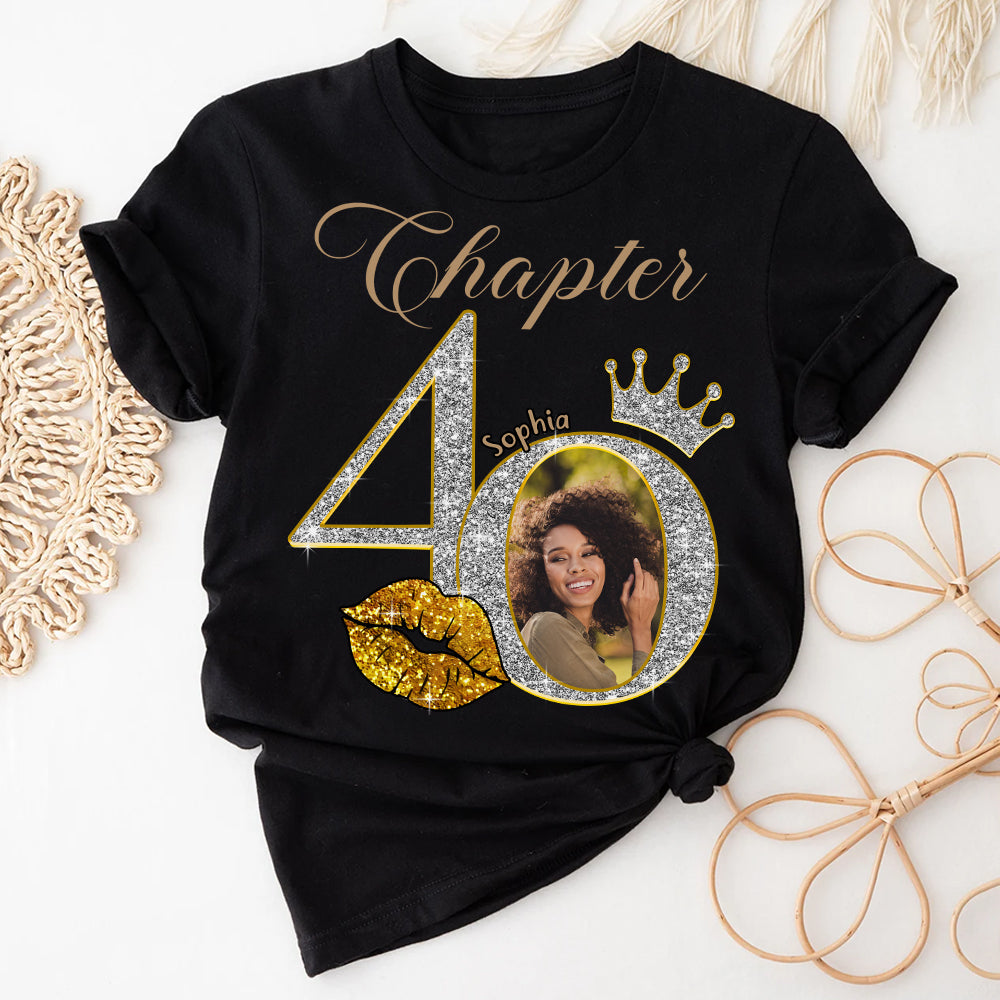 40th Birthday Shirts, Custom Birthday Shirts, Turning 40 Shirt, Gifts For Women Turning 40, 40 And Fabulous Shirt, 40th Birthday Shirts For Her - YPT-HCT