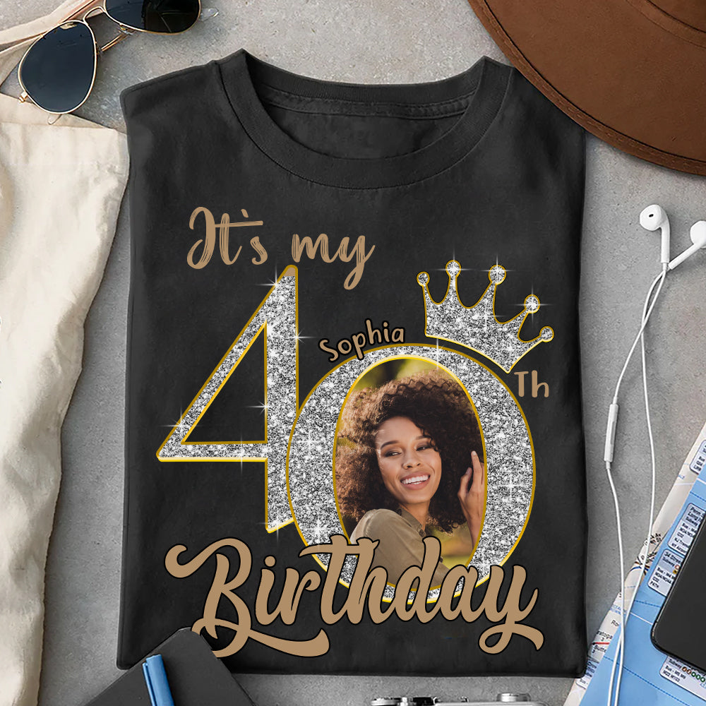 40 And Fabulous T-Shirt 40th Birthday Gift Women 40 And Fabulous T-Shirt 40th Birthday Gift Women
