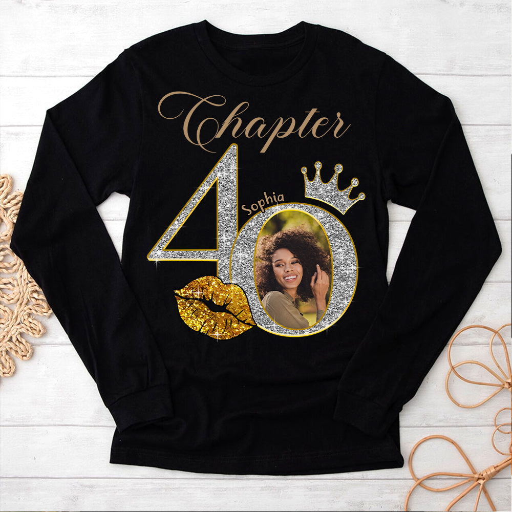 40th Birthday Shirts, Custom Birthday Shirts, Turning 40 Shirt, Gifts For Women Turning 40, 40 And Fabulous Shirt, 40th Birthday Shirts For Her - YPT-HCT