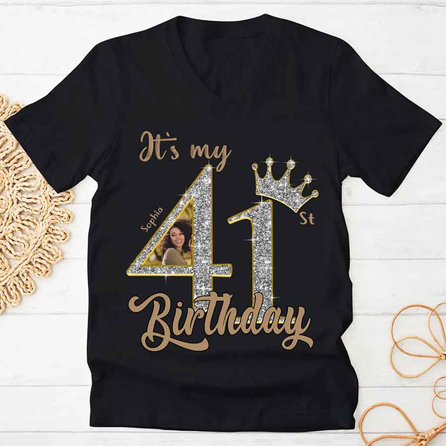 41st Birthday Shirts, Custom Birthday Shirts, Turning 41 Shirt, Gifts For Women Turning 41, 41 And Fabulous Shirt, 1984 Shirt, 41st Birthday Shirts For Her - YPT-HCT