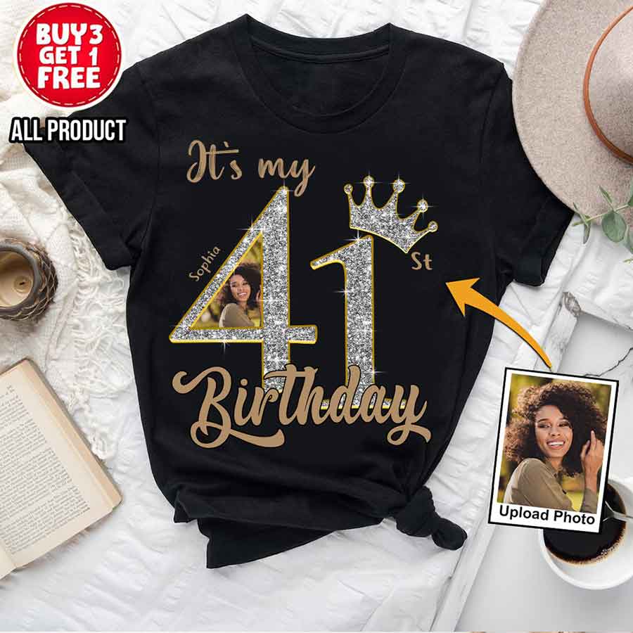 41st Birthday Shirts, Custom Birthday Shirts, Turning 41 Shirt, Gifts For Women Turning 41, 41 And Fabulous Shirt, 1984 Shirt, 41st Birthday Shirts For Her - YPT-HCT