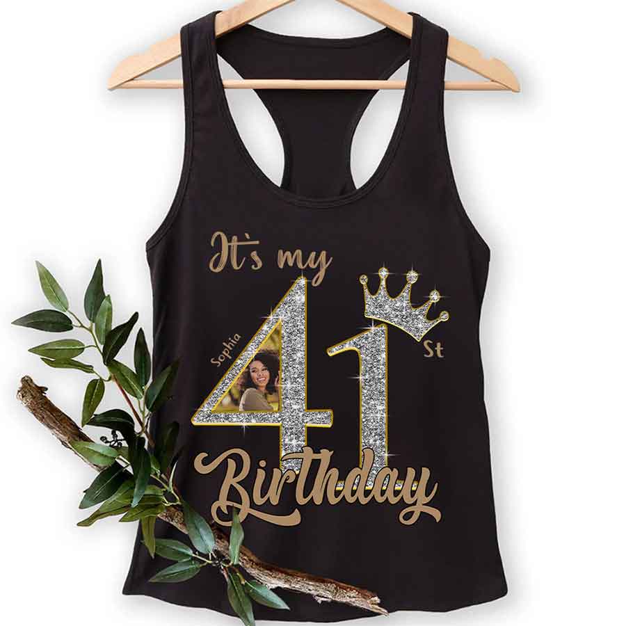 41st Birthday Shirts, Custom Birthday Shirts, Turning 41 Shirt, Gifts For Women Turning 41, 41 And Fabulous Shirt, 1984 Shirt, 41st Birthday Shirts For Her - YPT-HCT