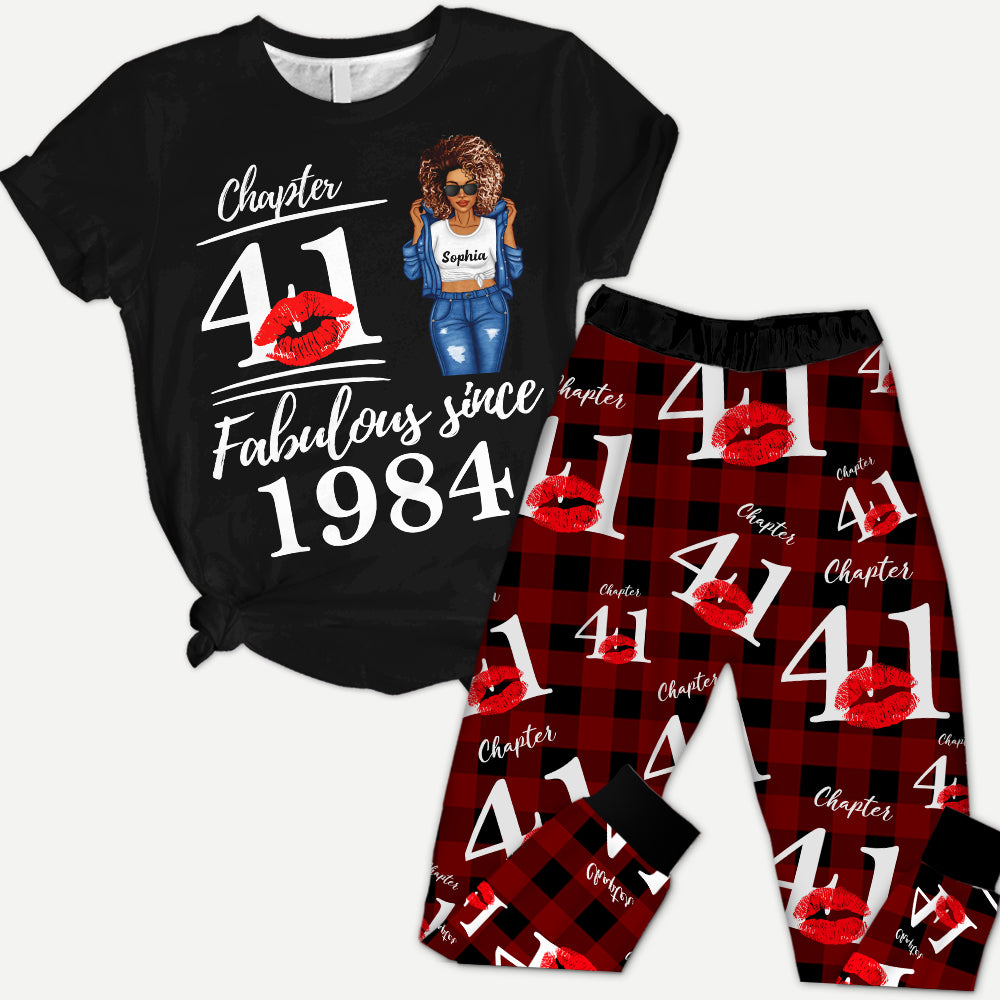 Premium Pajamas Set - Gift Ideas For 41st Birthday, 1984 Birthday Gifts Ideas, Gift Ideas 41st Birthday Woman - HCT