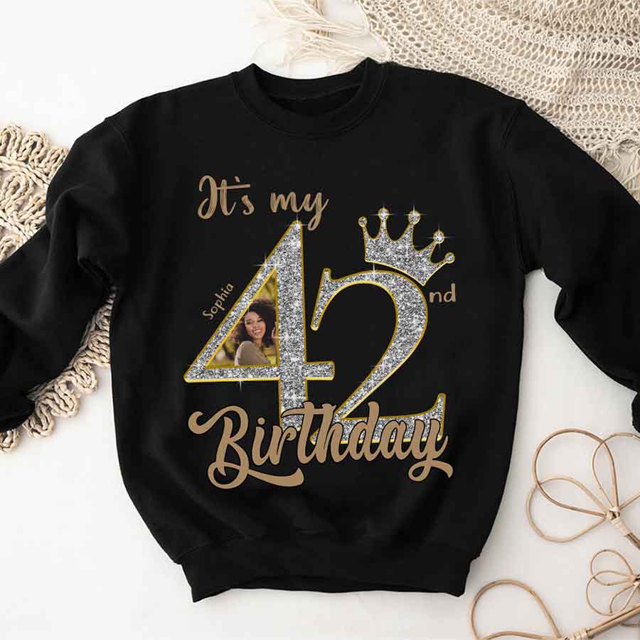 42nd Birthday Shirts, Custom Birthday Shirts, Turning 42 Shirt, Gifts For Women Turning 42, 42 And Fabulous Shirt, 1983 Shirt, 42nd Birthday Shirts For Her - YPT-HCT