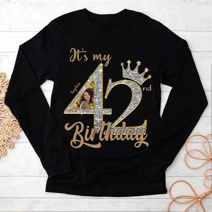 42nd Birthday Shirts, Custom Birthday Shirts, Turning 42 Shirt, Gifts For Women Turning 42, 42 And Fabulous Shirt, 1983 Shirt, 42nd Birthday Shirts For Her - YPT-HCT