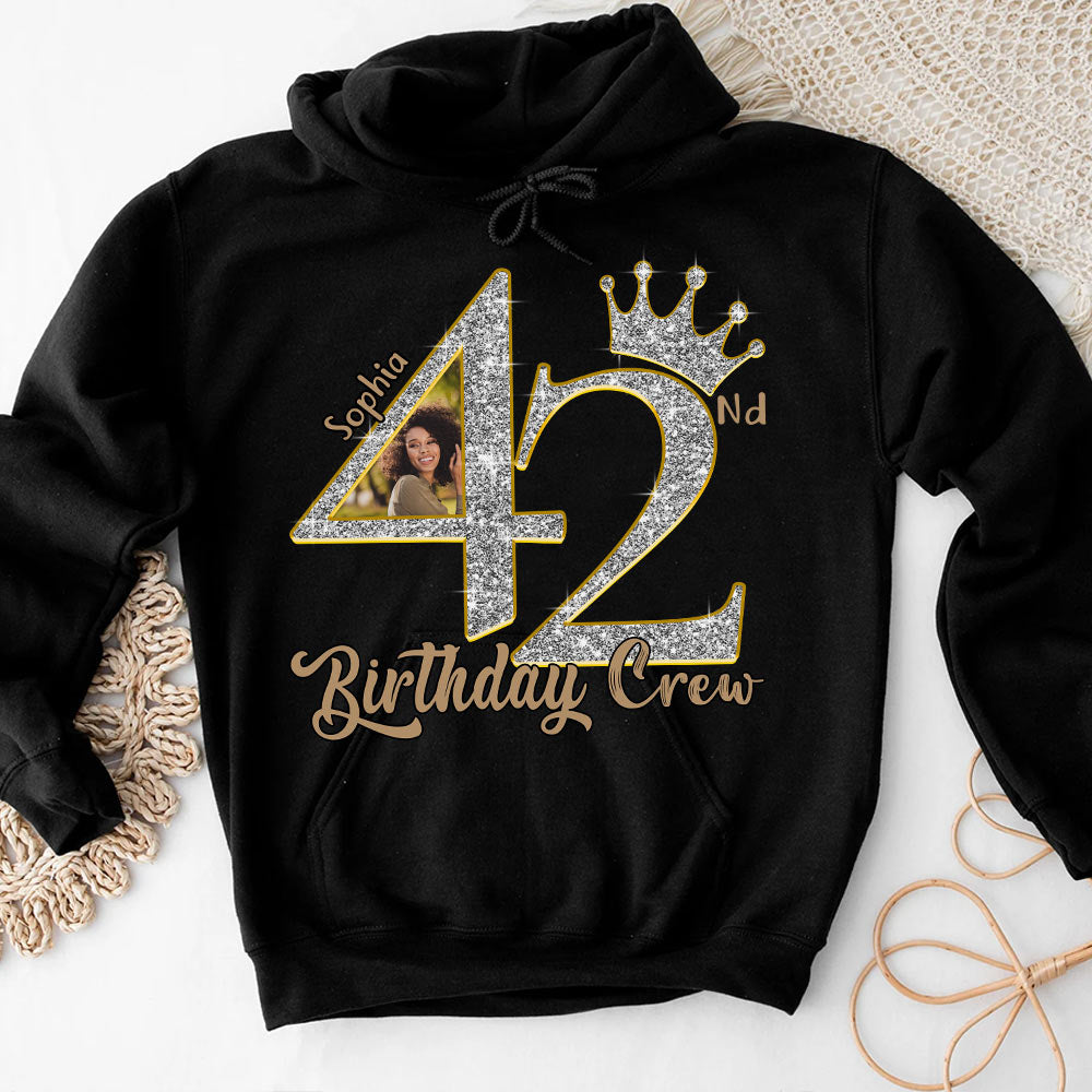 42nd Birthday Shirts, Custom Birthday Shirts, Turning 42 Shirt, Gifts For Women Turning 42, 42 And Fabulous Shirt, 42nd Birthday Shirts For Her - YPT-HCT