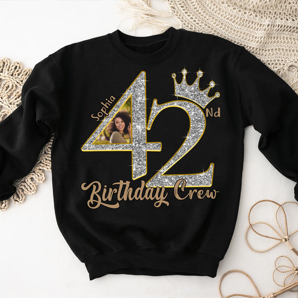 42nd Birthday Shirts, Custom Birthday Shirts, Turning 42 Shirt, Gifts For Women Turning 42, 42 And Fabulous Shirt, 42nd Birthday Shirts For Her - YPT-HCT