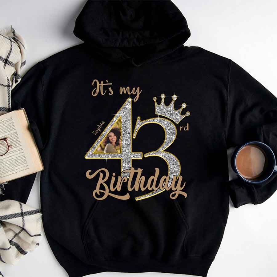 43rd Birthday Shirts, Custom Birthday Shirts, Turning 43 Shirt, Gifts For Women Turning 43, 43 And Fabulous Shirt, 1982 Shirt, 43rd Birthday Shirts For Her - YPT-HCT