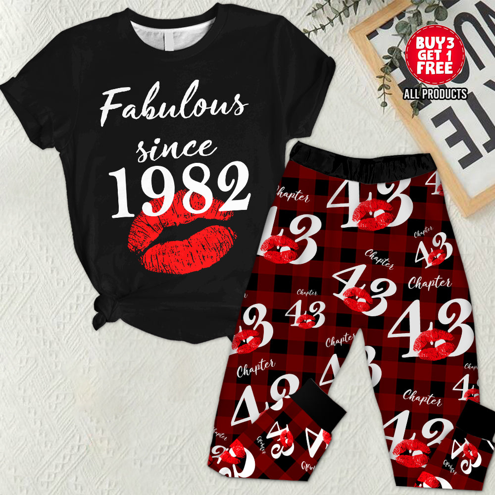 Premium Pajamas Set - Gift Ideas For 43rd Birthday, 1982 Birthday Gifts Ideas, Gift Ideas 43rd Birthday Woman