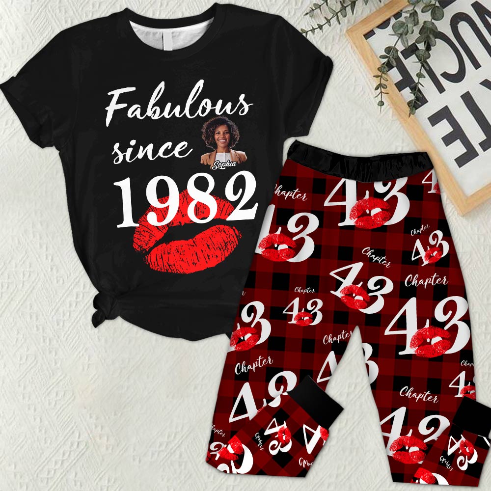 Premium Pajamas Set - Gift Ideas For 43rd Birthday, 1982 Birthday Gifts Ideas, Gift Ideas 43rd Birthday Woman - HCT