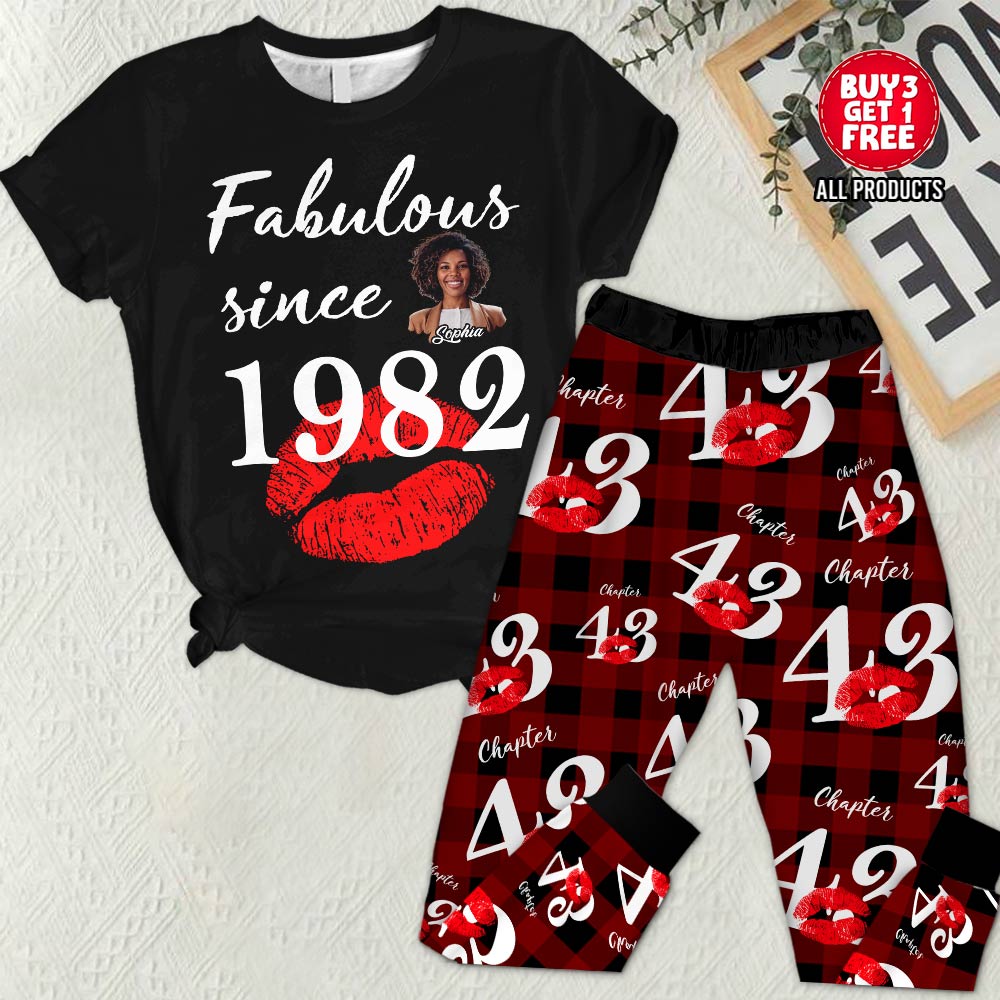 Premium Pajamas Set - Gift Ideas For 43rd Birthday, 1982 Birthday Gifts Ideas, Gift Ideas 43rd Birthday Woman - HCT