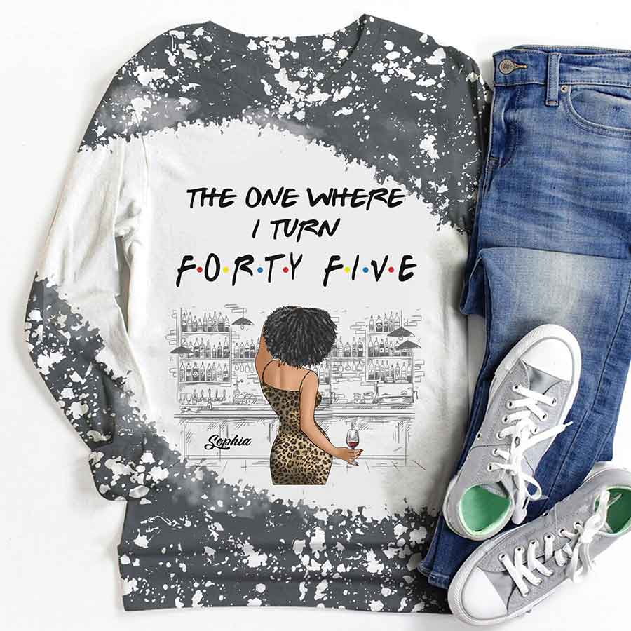 45th Birthday Shirts, Custom Birthday Shirts, Turning 45 Shirt, Gifts For Women Turning 45, 45 And Fabulous Shirt, 1979 Shirt, 45th Birthday Shirts For Her, It&#39;s My 45 Birthday-YPT-HCT