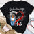 Custom Birthday Shirt, Her Gifts For 45 Years Old , Turning 45 Birthday Cotton Shirt, Fabulous Since 1980-TLQ