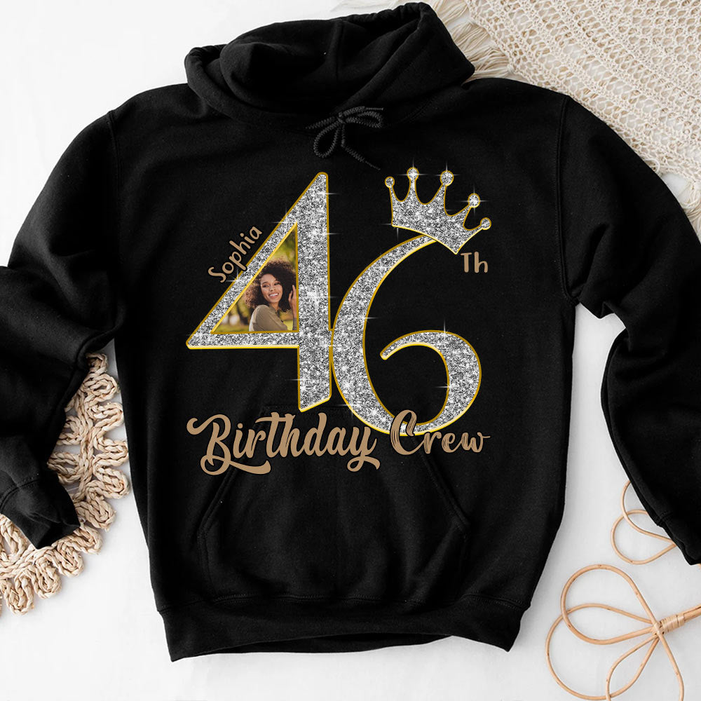 46th birthday shirts for her, Personalised 46th birthday gifts, 46 and fabulous shirt, 46th birthday shirt ideas, gift ideas 46th birthday woman-YPT-HCT