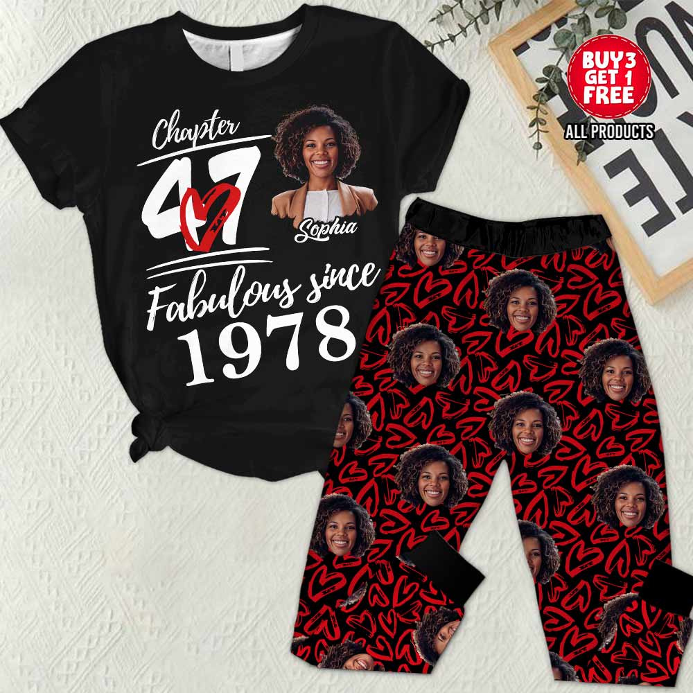 Premium Pajamas Set - Gift Ideas For 47th Birthday, 1978 Birthday Gifts Ideas, Gift Ideas 47th Birthday Woman-HCT