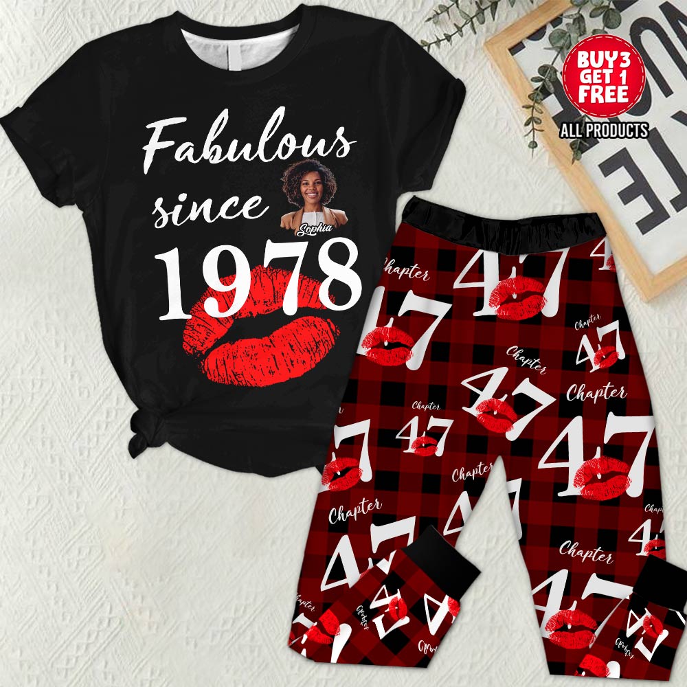 Premium Pajamas Set - Gift Ideas For 47th Birthday, 1978 Birthday Gifts Ideas, Gift Ideas 47th Birthday Woman - HCT