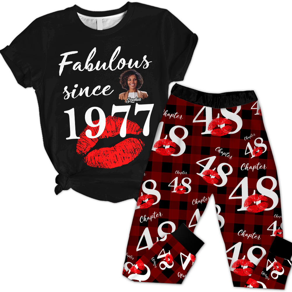 Premium Pajamas Set - Gift Ideas For 48th Birthday, 1977 Birthday Gifts Ideas, Gift Ideas 48th Birthday Woman - HCT