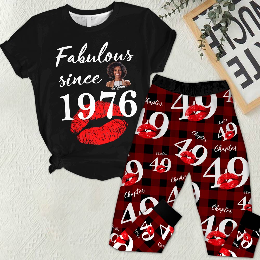 Premium Pajamas Set - Gift Ideas For 49th Birthday, 1976 Birthday Gifts Ideas, Gift Ideas 49th Birthday Woman - HCT