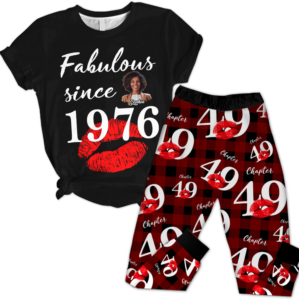 Premium Pajamas Set - Gift Ideas For 49th Birthday, 1976 Birthday Gifts Ideas, Gift Ideas 49th Birthday Woman - HCT