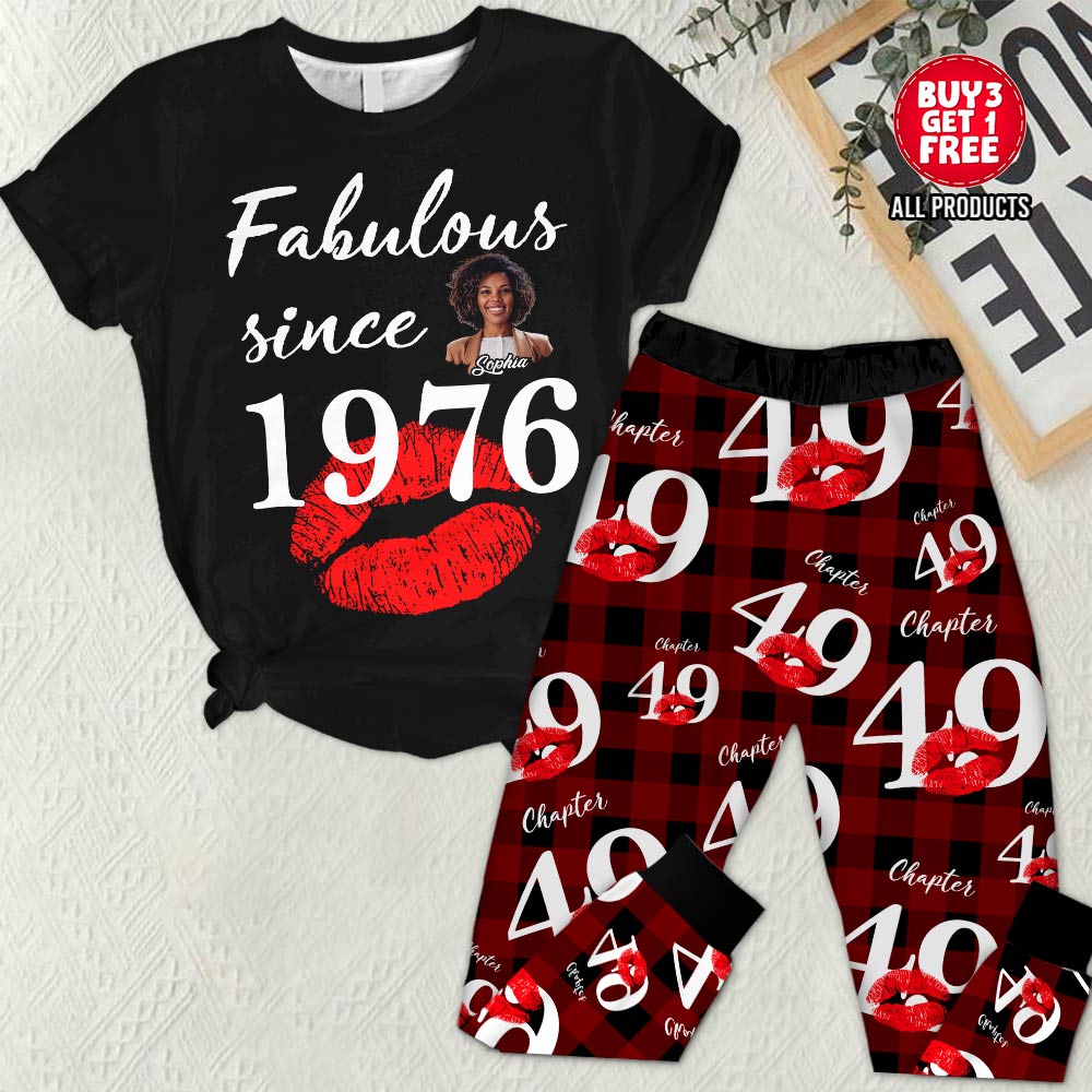 Premium Pajamas Set - Gift Ideas For 49th Birthday, 1976 Birthday Gifts Ideas, Gift Ideas 49th Birthday Woman - HCT