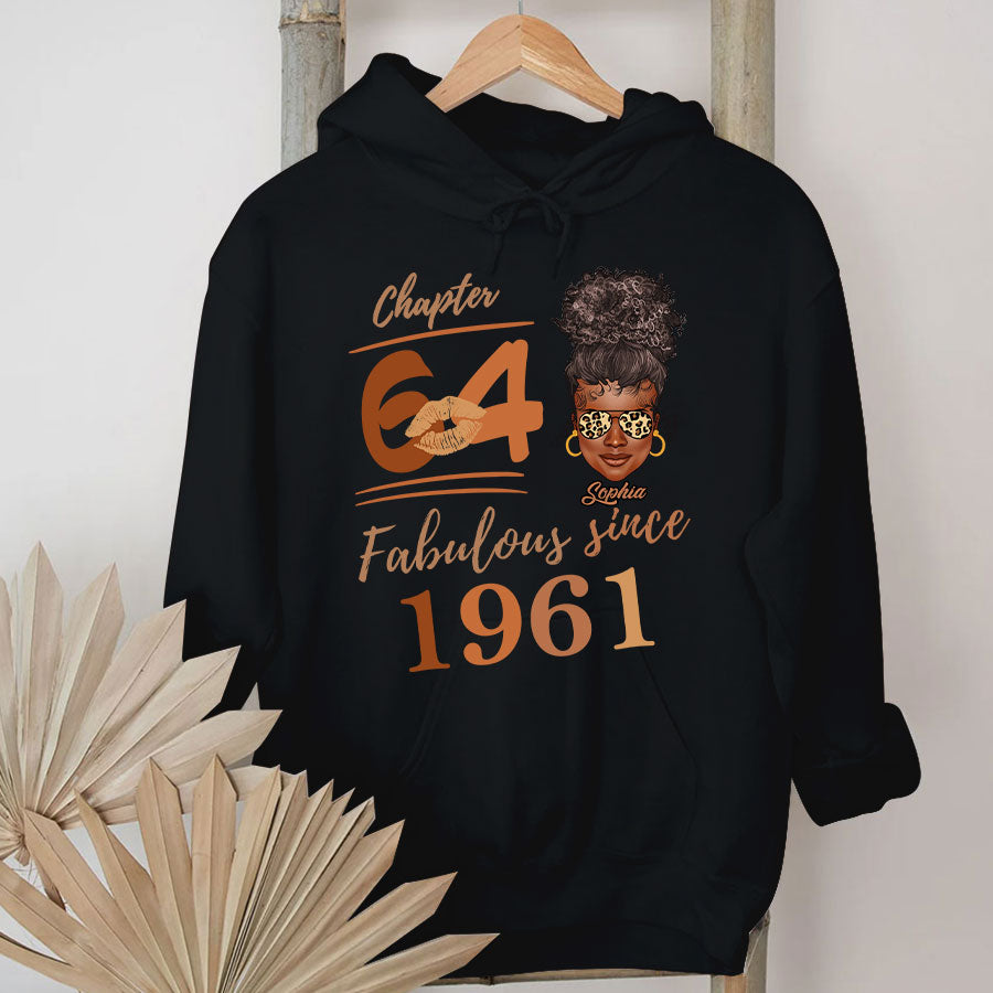 Chapter 64, Fabulous Since 1961 64th Birthday Unique T Shirt For Woman, Her Gifts For 64 Years Old , Turning 64 Birthday Cotton Shirt TLQ