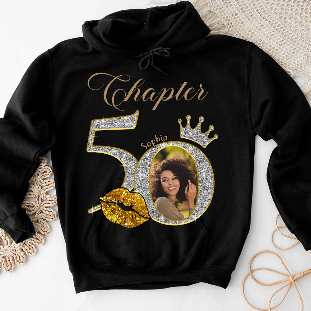 50th Birthday Shirts, Custom Photo Birthday Shirts, Turning 50 Shirt, Gifts For Women Turning 50, 50 And Fabulous Shirt -YPT-HCT