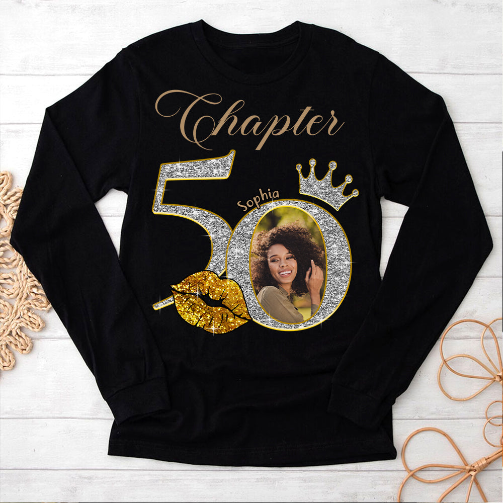 50th Birthday Shirts, Custom Photo Birthday Shirts, Turning 50 Shirt, Gifts For Women Turning 50, 50 And Fabulous Shirt -YPT-HCT