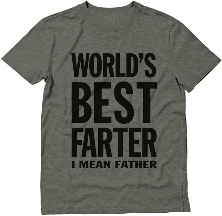 World&#39;s Best Farter I Mean Father Shirt Funny Dad Jokes Shirts for Men Gifts for Dads Fathers Day
