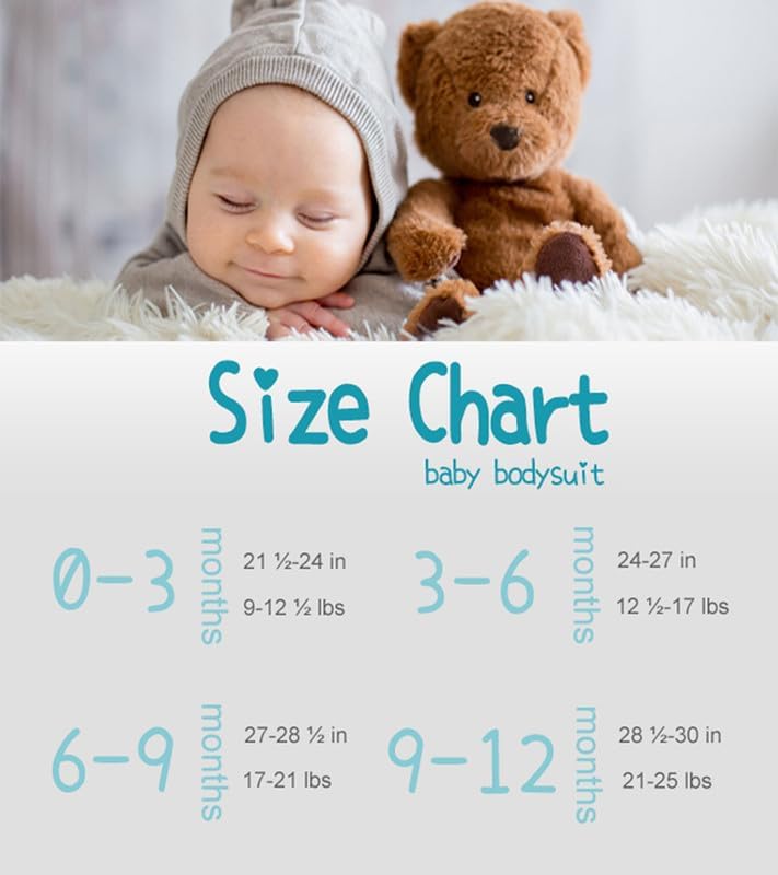 BesserBay Baby Happy 1st Mother&#39;s Day Bodysuit Infant Mother&#39;s Day Onesie 0-12 Moths